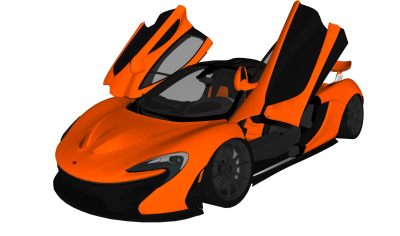 超精细汽车模型 迈凯伦  McLaren P1